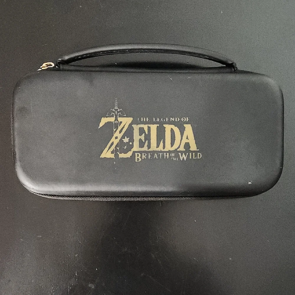 Nintendo Switch Hard Case Zelda‎ Breath of the Wild Logo Fantasy Creature Art